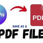 Share a Canva Design as a PDF File