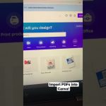 【初心者】Import & Edit PDFs Using Canva | Tutorial