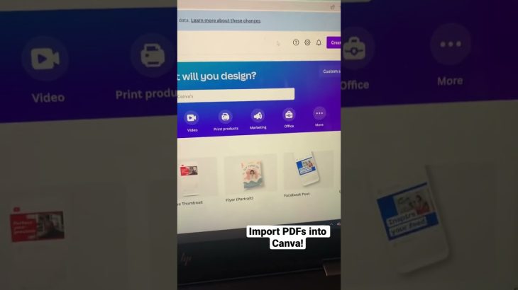 【初心者】Import & Edit PDFs Using Canva | Tutorial