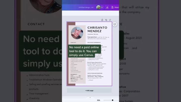 Edit PDF using Canva. #canvahacks #canva #pdfeditor #canvatips