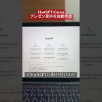 【初心者】ChatGPT×Canva プレゼン資料を自動作成 #chatgpt #canva
