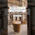 【初心者】Creating an Ebook in a day with Canva and ChatGPT