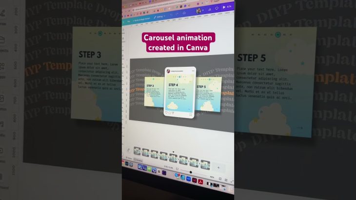 【初心者】Create an engaging carousel animation in Canva