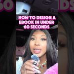 Design An Ebook Using Canva 💗 #howtocreateebooks #sellingebooks #digitalproducts