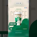 Amazing Starbucks poster #shorts #canva #tutorial #ytshorts #design